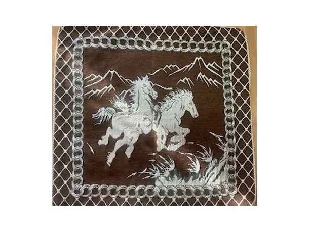 Poszewka dekoracyjna gobelinowa 40x40 konie - 1 szt