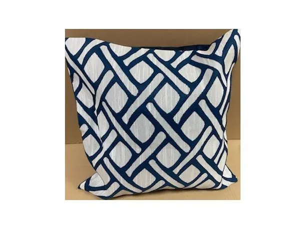 Poszewka dekoracyjna 40x40 granatowy wzór- 1 szt