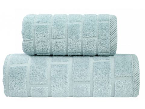 Ręcznik Brick - new aqua 70x140 jednobarwny Greno Ręcznik Brick - new aqua 70x140 jednobarwny Greno