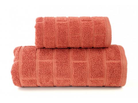 Ręcznik Brick - rudy 70x140 jednobarwny Greno Ręcznik Brick - rudy 70x140 jednobarwny Greno