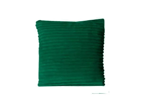 Poszewka dekoracyjna jednobarwna 40x40 dark green verona 1 szt zieleń butelkowa