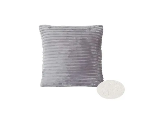 Poszewka dekoracyjna jednobarwna 40x40 grey verona 1 szt popielaty