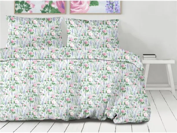 Pościel z bawełny 140x200 +70x80 adel Bielbaw