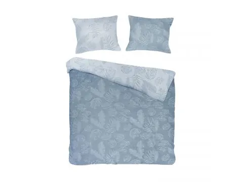 Pościel z bawełny 220x200+2/70x80 bahama blue cottonlove jacquard