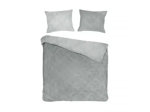 Pościel z bawełny 160x200 +2/70x80 hannah grey cottonlove jacquard wzór