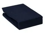 Prześcieradło Frotte z gumką granatowe 180x200 009 granat