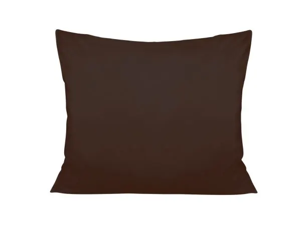 Poszewka satynowa jednobarwna 70x80 Brązowa 80053