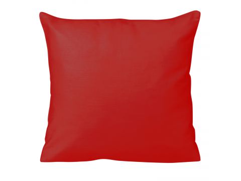 Poszewka  satynowa  jednobarwna 40x40 Czerwona 029