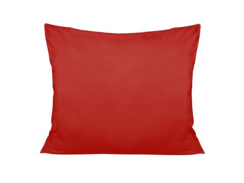 Poszewka  satynowa  jednobarwna 50x60 Czerwona 029