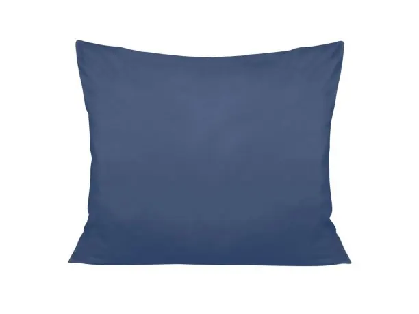 Poszewka satynowa jednobarwna 70x80 Chabrowy 011