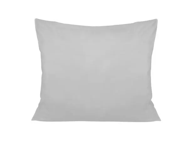 Poszewka satynowa jednobarwna 70x80 Popielata 024