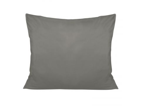 Poszewka satynowa jednobarwna 50x60 Szary    037