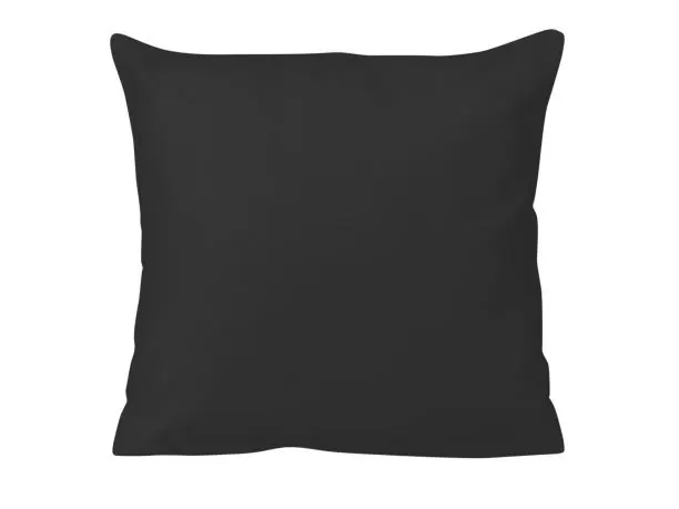 Poszewka satynowa jednobarwna 40x40 Czarny 966