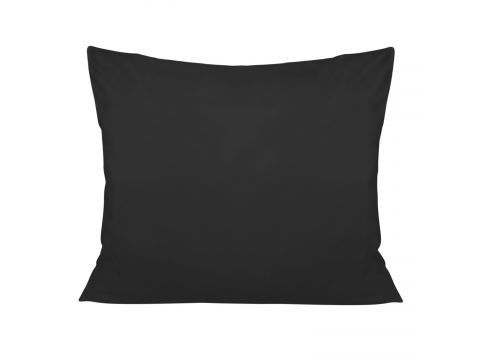 Poszewka  satynowa  jednobarwna 50x60 Czarny  966