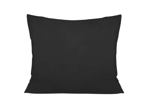 Poszewka satynowa jednobarwna 50x60 Czarny 966