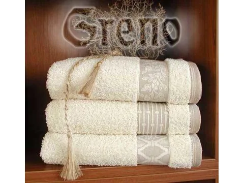 Ręcznik Greno Linien Collection 30 x 50 Natur Flowers