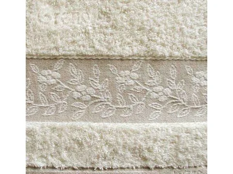 Ręcznik Greno Linien Collection 30 x 50 Natur Flowers