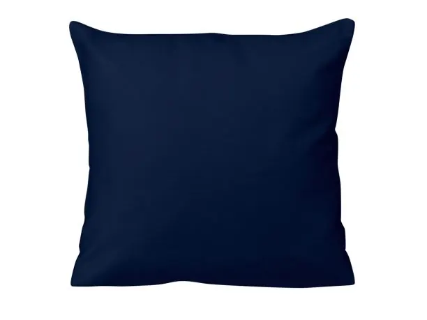 Poszewka satyna jednobarwna 40x40 ciemny granat 026