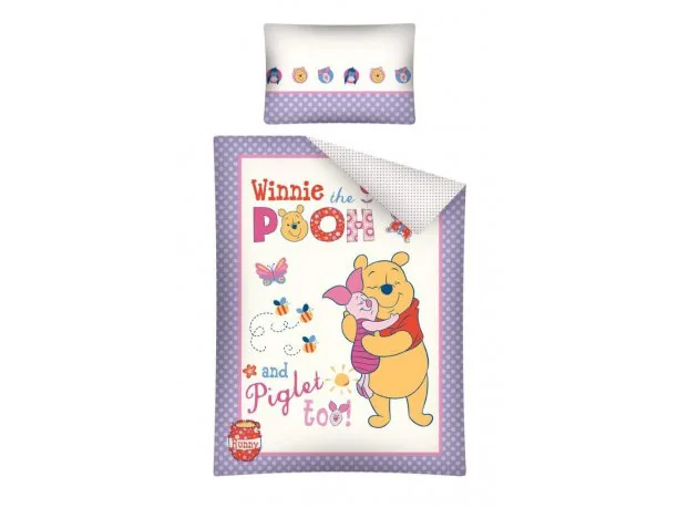 Komplet pościeli dziecięcej Winnie the Pooh / Kubuś Puchatek 100x135 Wtp 20 A