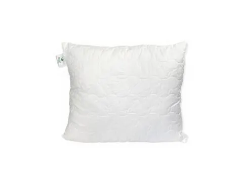 Poduszka pikowana z zamkiem 70x80 - relax CBD - z olejkiem konopnym