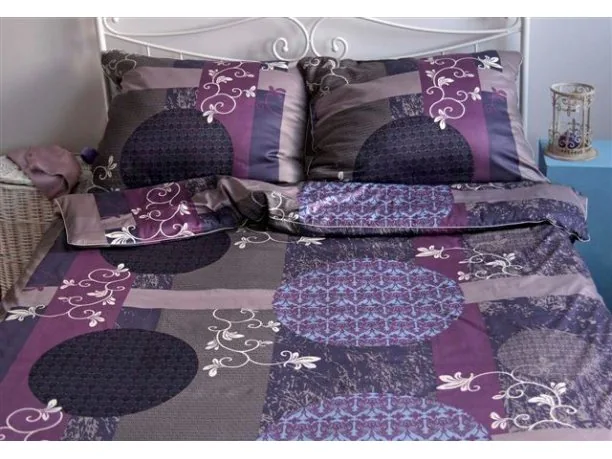 Komplet pościeli z satyny bawełnianej 160 x 200 Royal Collection Andropol