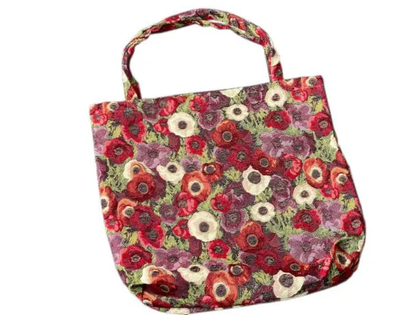 Torba gobelinowa- duża 42x40 maki na zakupy