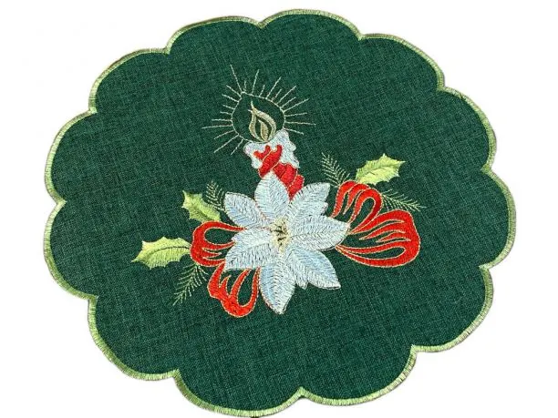 Serwetka świąteczna stroik śr.30 cm int 5766 boże narodzenie 1 szt