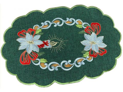 Bieżnik świąteczny stroik 30x45 cm int 5766 boże narodzenie 1 szt