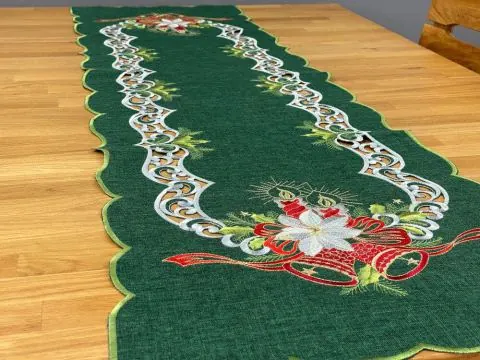 Bieżnik świąteczny na stół ławę Stroik Świąteczny 40x140 cm