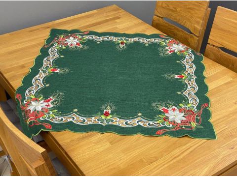 Bieżnik świąteczny stroik 85x85 cm int 5766 boże narodzenie 1 szt