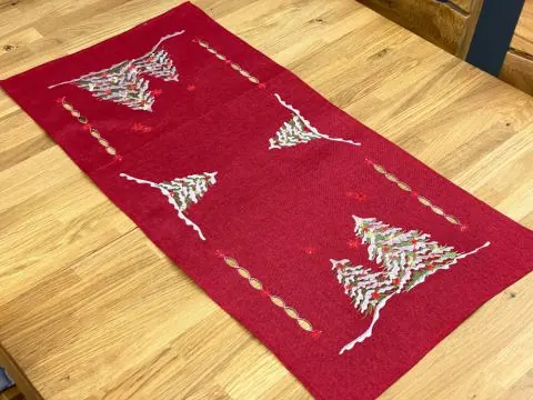 Bieżnik Świąteczny w Choinki 40x85 cm na Boże Narodzenie