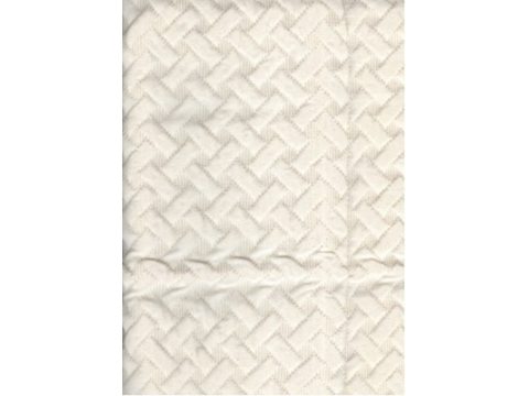 Narzuta Żakardowa - kremowa - 220x260 cm - Techno - Greno Narzuta Żakardowa - kremowa - 220x260 cm - Techno - Greno
