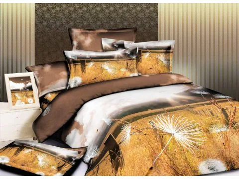 Komplet pościeli satynowej 160x200 Rosso 3D wzór 104