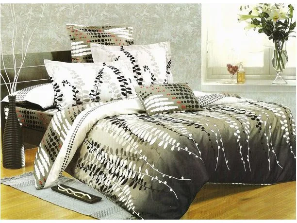 Komplet pościeli satynowej 160x200 Rosso 3D wzór 179