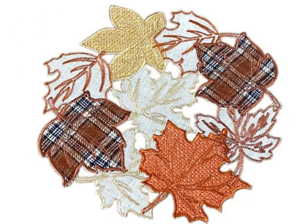 Serwetka dekoracyjna śr. 30 cm jesień int 0569