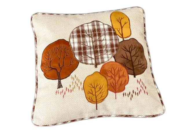 Poszewka dekoracyjna 40x40 cm jesienne drzewa int 0936