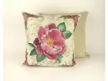 Poszewka dekoracyjna gobelinowa różowy kwiat nr 09 SlodkieSny 45x45 cm gobelin