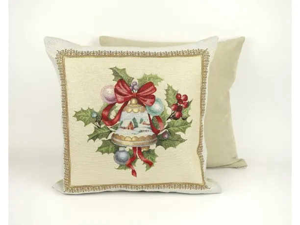 Poszewka świąteczna gobelinowa nr. 262 banieczki SlodkieSny 45x45 cm gobelin