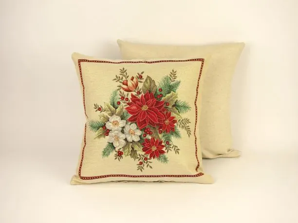 Poszewka świąteczna gobelinowa nr. 278 stroik SlodkieSny 45x45 cm gobelin