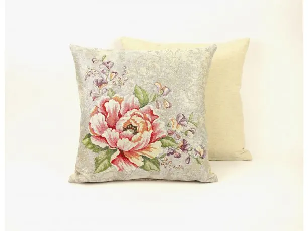 Poszewka dekoracyjna gobelinowa nr. 12A SlodkieSny 45x45 cm gobelin kwiat