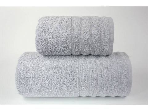 Komplet ręczników Alexa 2/70x130 upominek jasny popiel, ciemny popiel Komplet ręczników Alexa 2/70x130 upominek jasny popiel, ciemny popiel