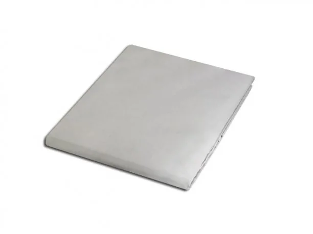 Prześcieradło satynowe 220x200 białe 603 bez gumki