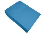 Prześcieradło Jersey z gumką 160x200 błękitny - Bielbaw