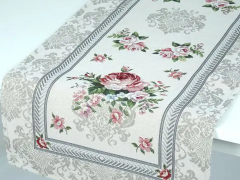 Bieżnik gobelinowy 40x100 cm róża bukiet wz 005 SlodkieSny