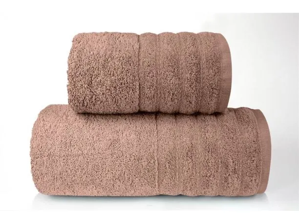 Ręcznik Alexa 50x90 Brązowy jednobarwny Greno