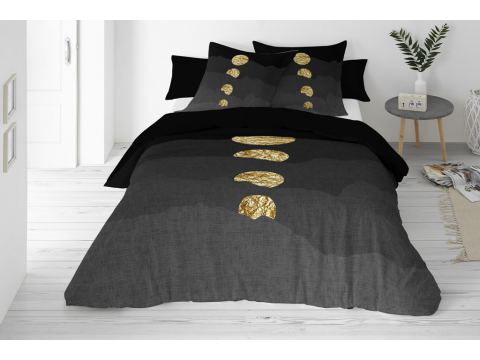 Pościel satynowo – bawełniana 220x200 +2/70x80 planety satyna prestige 20