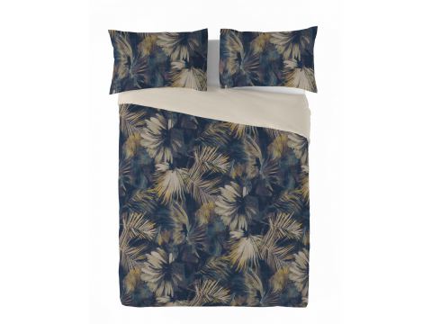 Pościel z lnu bawełny 160x200 +2/70x80 linen naturalna fantazja 05 lniana