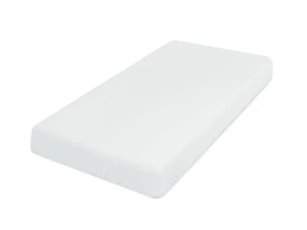 Prześcieradło z muślinu 60x120 z gumką dziecięce białe 01 muślinowe