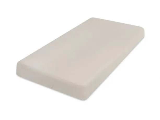 Prześcieradło z muślinu 60x120 z gumką dziecięce beżowe 15 muślinowe