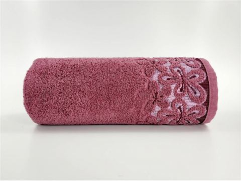 Ręcznik Bella 70x140 Purpurowym Greno mikrobawełna Ręcznik Bella 70x140 Purpurowym Greno mikrobawełna